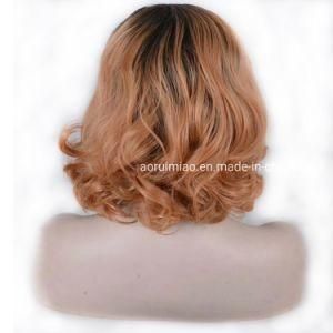 Brazilian Full Front Lace Wig Virgin Straight Remy Ombre Human Hair Wigs