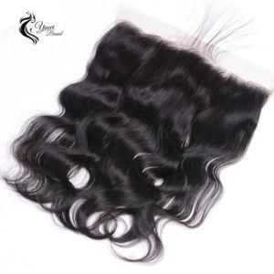 13X4 Swiss Lace Frontal Body Wave Brazilian Virgin Human Hair Frontal