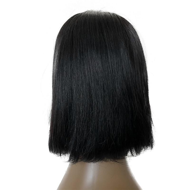 Cheap Brazilian Human Hair T Part 4*1 Lace Bob Wig