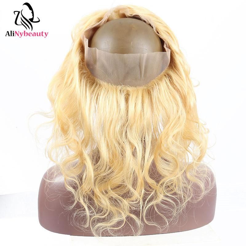 Wholesale Unprocessed Virgin Peruvian Human Hair 360 Lace Frontal