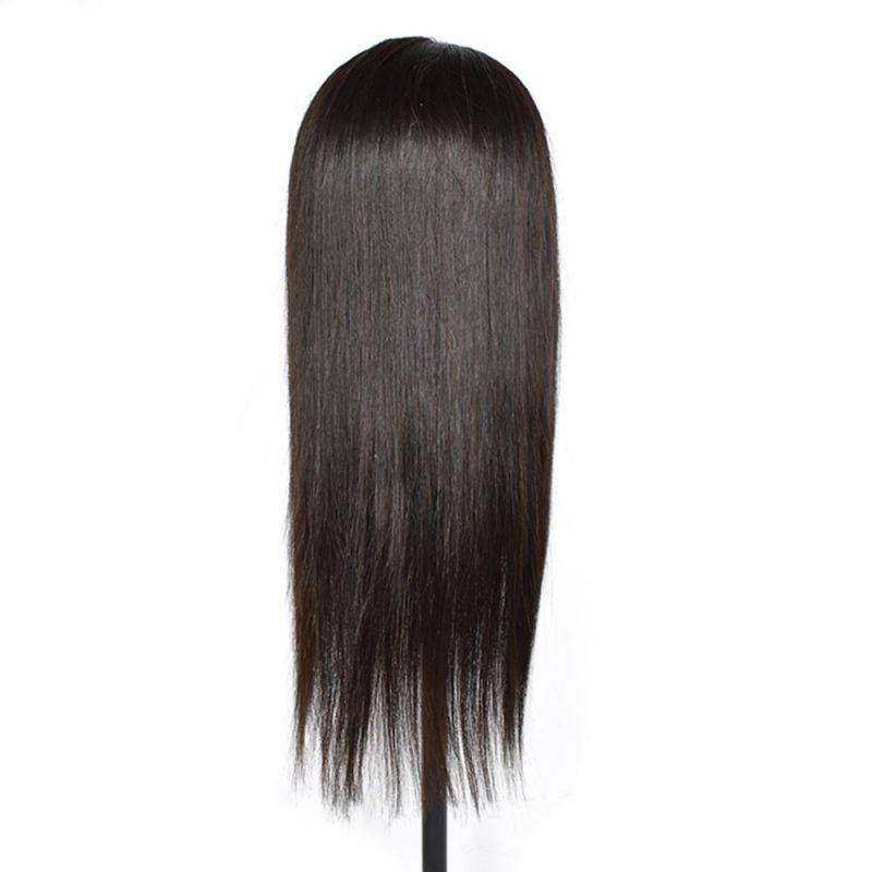 Kbeth Brazilian Straight Full Machine Made Wig with Bangs No Lace Cheap Price Front Human Hair Wigs Natural Color Wholesale