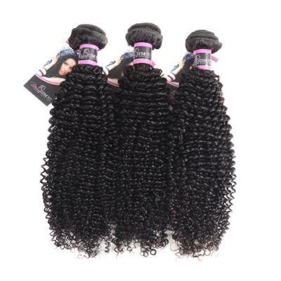 Brazilian Hair Curly Weave 100% Human Hair Extension Can Mix Any Length Remy Hair Machine Doubled Hair Weft