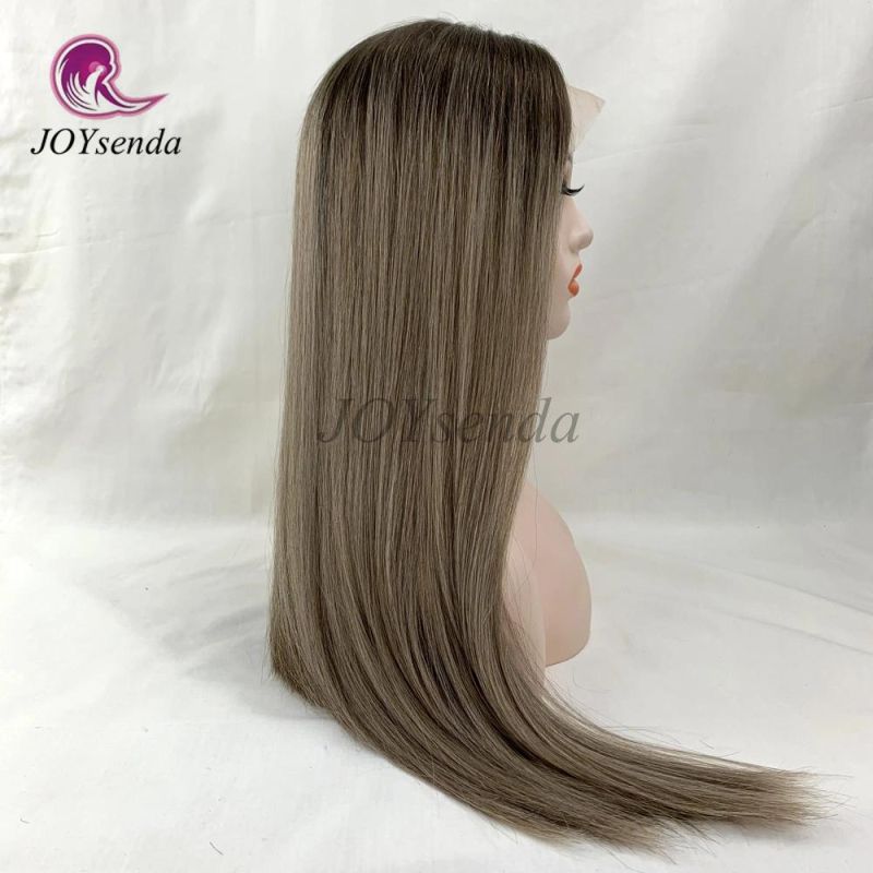 Wholesale Swiss Lace Top Wig Hot Selling 100% European Human Hair Blonde Color Lace Top Jewish Wig Kosher Wigs Sheitle