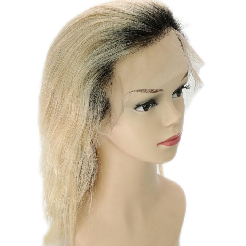 Stock Instant Delivery T Color Lace Front Wig Virgin Hair