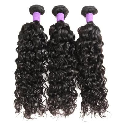 Factory Supply Real Photo Water Wave 9A Brazilian Virgin Remy Hair 100% Human Hair Extension