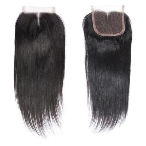 Kbeth Human Hair Toupees 4*4 for Girl Friend Christmas Gift 100% Virgin 4X4 Middle Free Part HD Lace Frontal Cheapest 16 Inch Straight Closure Fast Delivery
