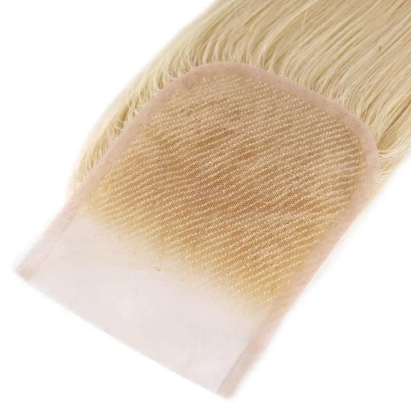 Cuticle Aligned Raw Virgin Straight Ombre 1b 613 Blonde Human Hair Bulks