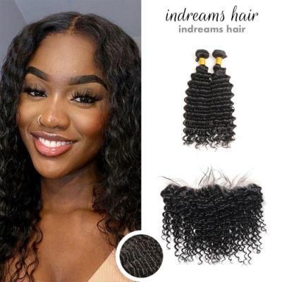 Human Virgin Remy Brazilian Curly Indian Double Drawn Hair Extensions Weaving