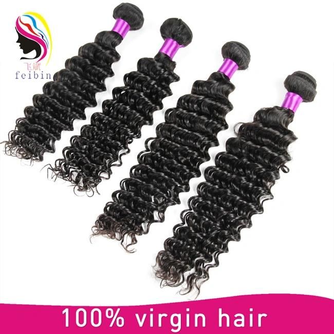 8A Wholesale Remy Deep Wave Human Hair Virgin Hair Bundle
