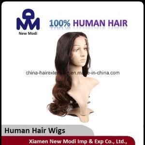 Brazilian Human Hair Body Wave Fashion Lady Full Lace Wig