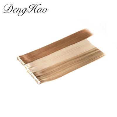 Human Hair Double Drawn Factory Tape Hair Extension