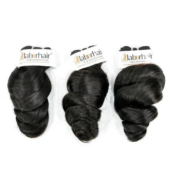 Malaysian Virgin Loose Wave Hair Extensions 100% Human Hair Weave