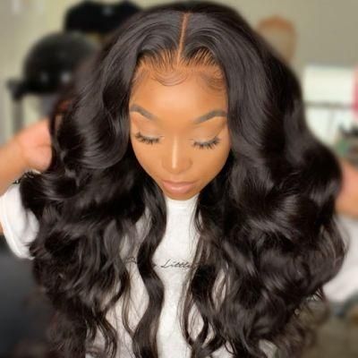 13X4 Body Wave Lace Front Wig Transparent HD Lace Frontal Wig Full Brazilian Hair Wigs for Women Human Hair Wig Natural Hair