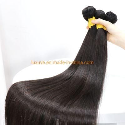 Luxuve Cheap Virgin Mink Brazilian Hair Bundle, Virgin Brazilian Human Hair, Free Sample Vendor Wholesale Raw Virgin Cuticle Aligned Hair