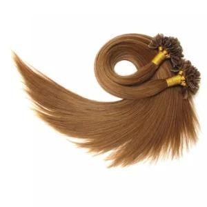 Tip Best Virgin Remy Human Silk Straight Keratin Pre-Bonded Extensions Thick Double Drawn Hair
