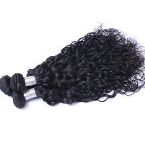 Water Wave Human Hair Weave Bundles Extension