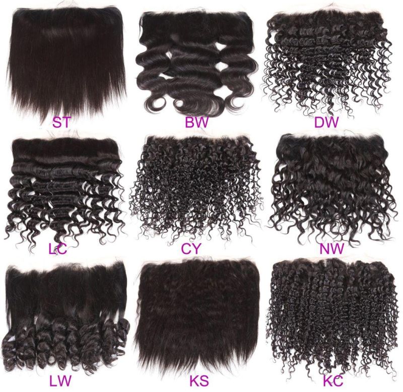 Straight Lace Frontal Closure Brazilian Human Hair Frontal