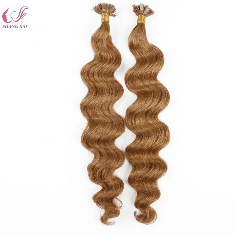 Remy Hair Extension Factory Wholesale Price Various Color Flat Tip Hair Extension Virgin Hair