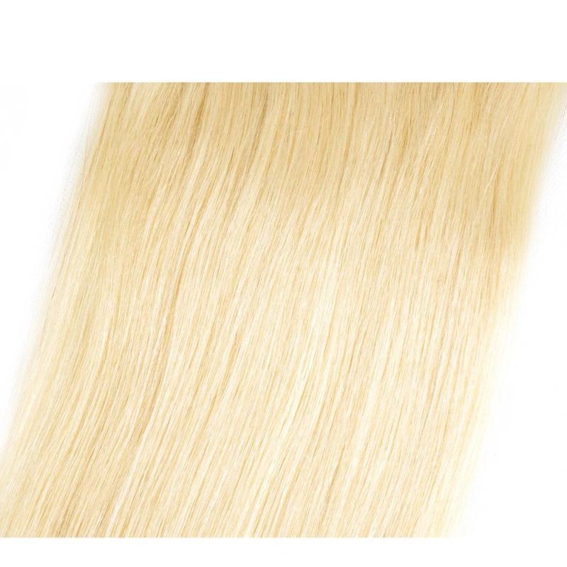 Wholesale Raw Indian Hair Blonde Color 613# Lace Closure