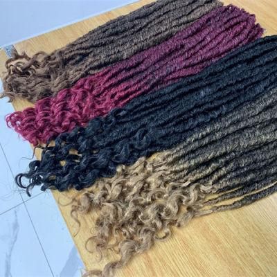 Braiding Style Synthetic Hair Faux Locks Crochet Hair Extensions