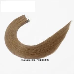 High Quality Tape in Hair Extensions Hair Weft Virgin Human Remy Hair 27# Tape in Hair Extensions