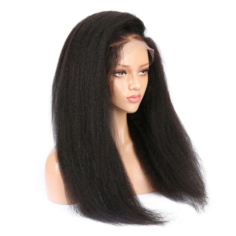 Straight Virgin Human Hair Lace Frontal Wig Brazilian Hair Wigs