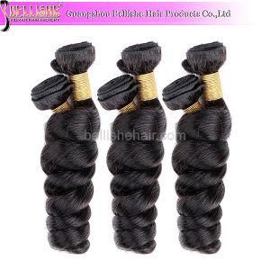 Unprocessed Virgin Loose Wave Brazilian Human Hair Weave