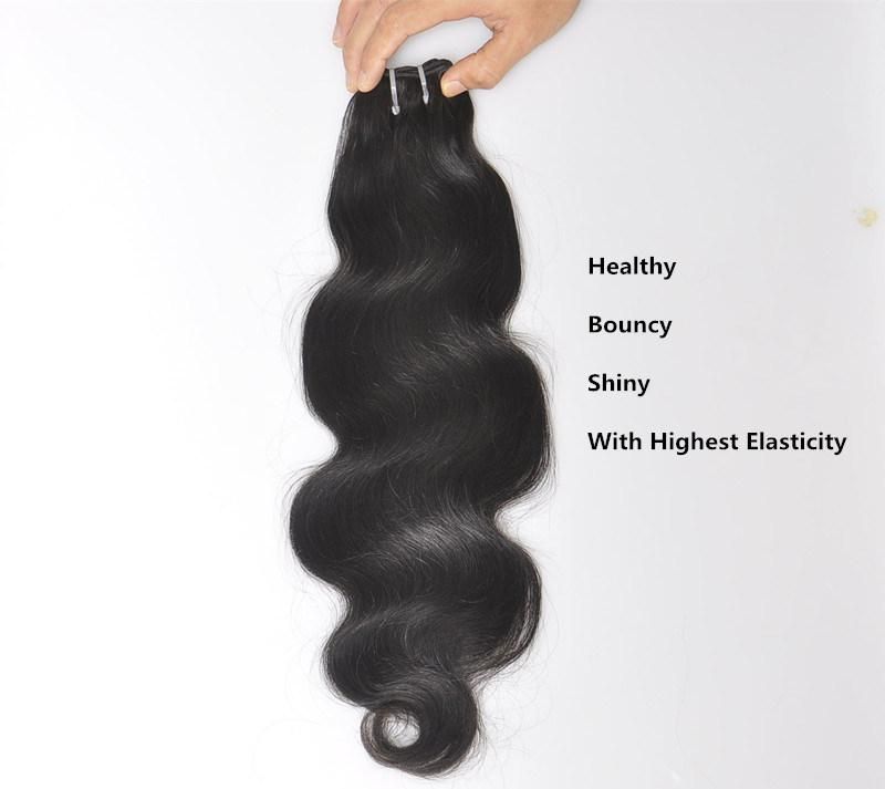 Brazilian Body Wave Weave 100% Natural Virgin Human Hair Extensions Lbh 069