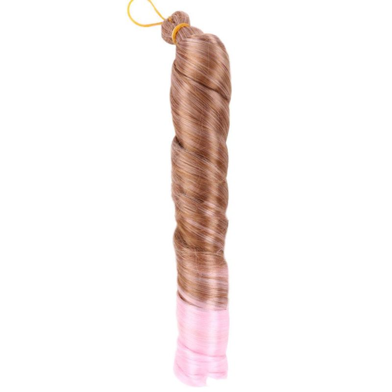 Loose Wave Crochet Synthetic Hair Extensions Curly Crochet Hair Braids