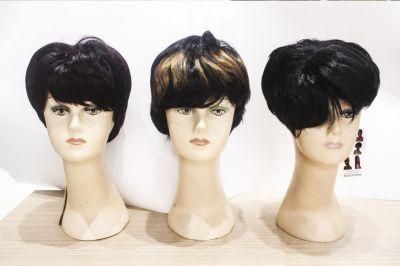 Factory Direct Synthetic Wigs with Baby Hair for Black Women