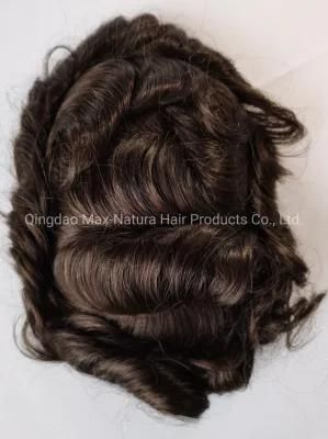 2022 Best Ventilated Fine Mono Base Human Hair with Folded Lace Front Baby Hair Underventing