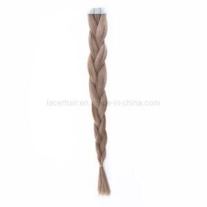 #12 Best Virgin Remy Human Hair Silk Straight Factory Price PU Tape Hair Extensions