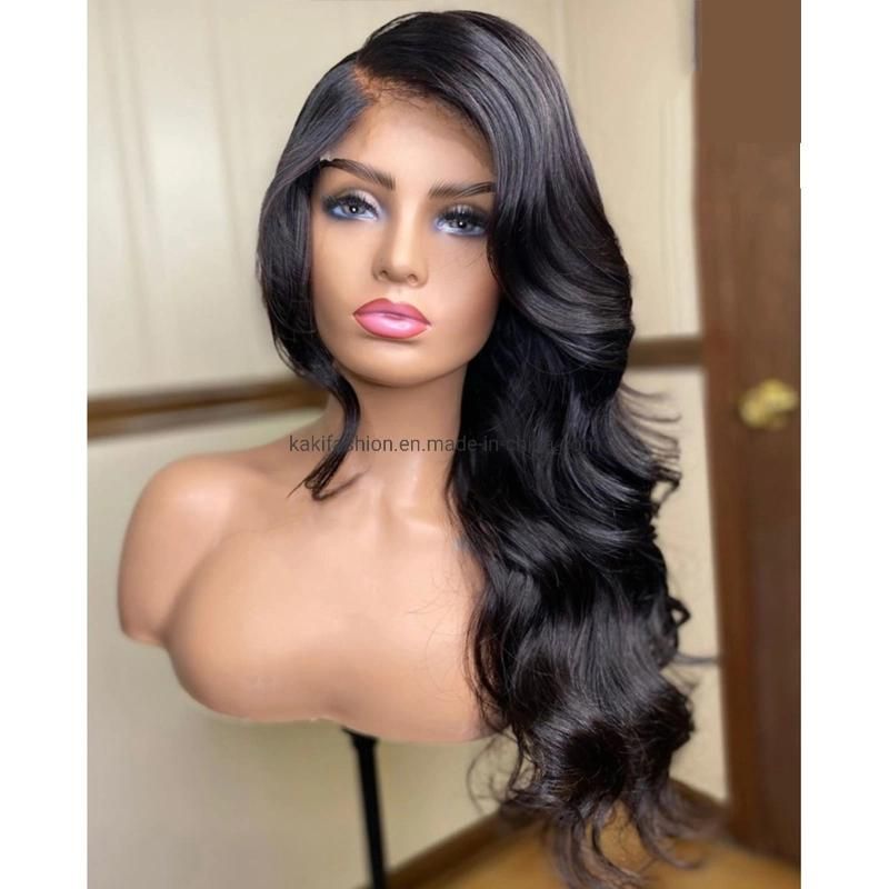Cheap High Temperature Heat Resistant Synthetic Fiber Synthetic 1b# Body Lace Frontal Wig