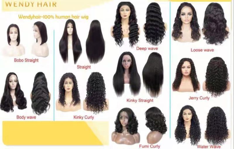 Unprocessed Virgin Hair Wig HD Lace Front 13X6 Curly Human Hair Wig