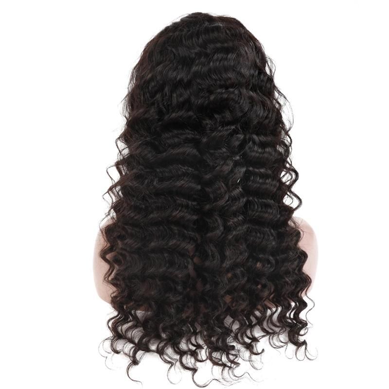Wavy Curly Virgin Human Hair Lace Front Wigs