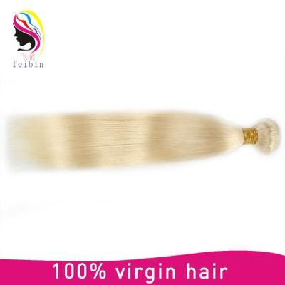 Cuticle Remy Blonde Human Hair Extension Double Drawn Hair Weft