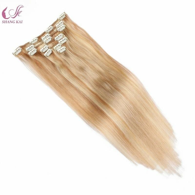 Luxury No Shedding No Tangling Unprocessed Clip in Hair Extension