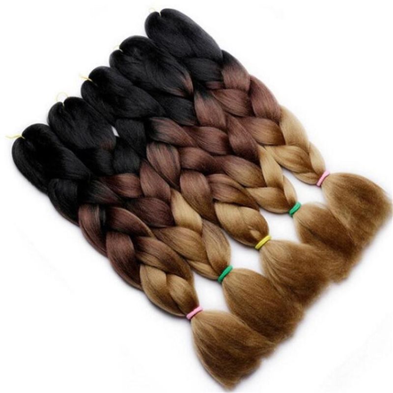 Braiding Hair African Crochet Braids Synthetic Fiber Perm Yaki Hair Extensions