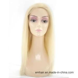 613# Color Hot Selling High Quality 130% Density Human Full Lace Straight Hair Wig