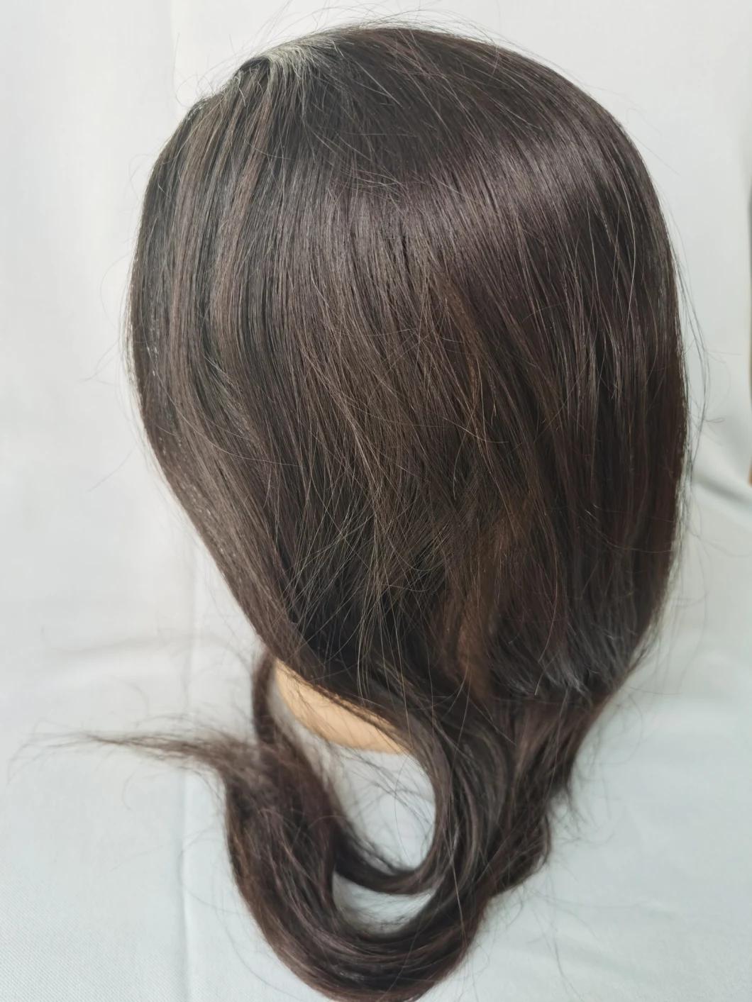 2022 Most Natural Growing Looking Silk Top Injected Lace Human Hair Made of Remy Human Hair