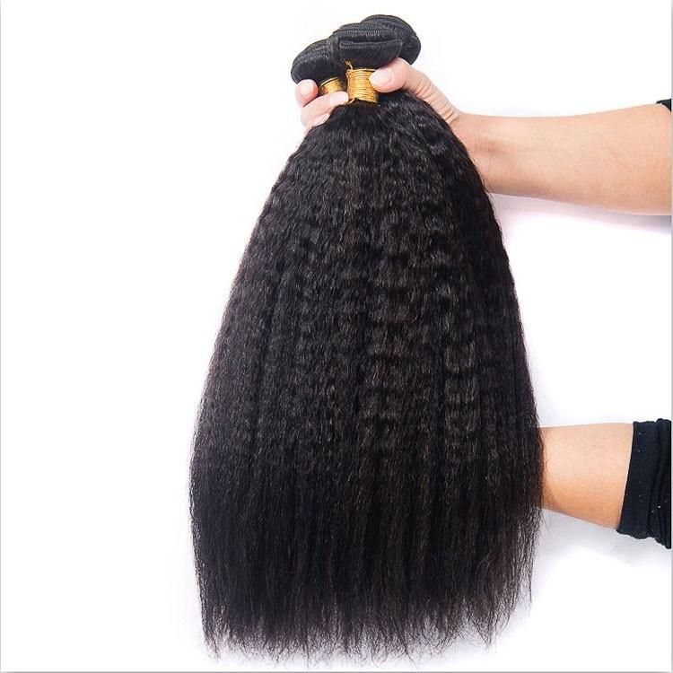 High Quality Virgin Hair Kinky Stragiht Bundle Brazilian Hair