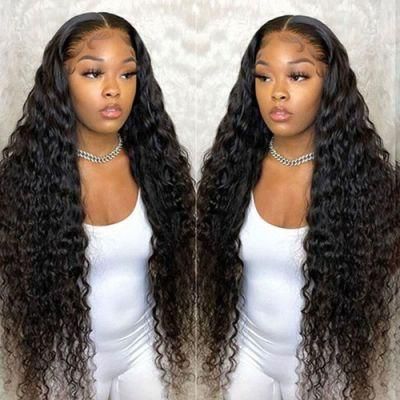 Kbeth Wholesale Cheap Curly HD Full Lace Human Hair Wig Vendor, Short Deep Wave Brazilian Human Hair Full Lace Wig for Black Women