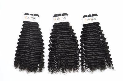 Brazilian Super Double Drawn Virgin Human Hair Weft (Pink Curly)