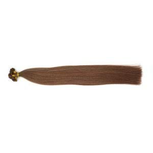 High Quality Double Drawn Nail Remy Brazilian Natural Extensions Human Hair