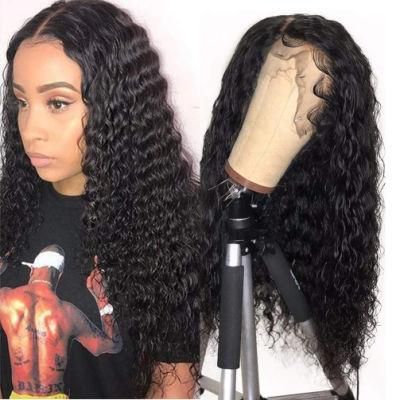 Kbeth Cheap 100% Natural Wigs for Black Woman Deep Wave Wig China 180% Density Perruque Indienne Peruca Lace Wig in Stock
