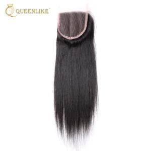 Double Drawn Virgin Cambodian Vendors Raw Unprocessed Remy Hair Clisure