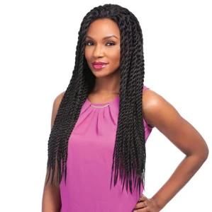 2017 Fashion Twist Large Braid Wig Front Lace Wig