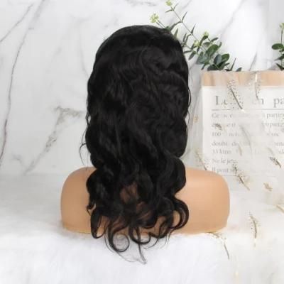 Factory Price Swiss 13X6 HD Lace Frontal Wig Pre Plucked Brazilian Hair Wig with Black Women