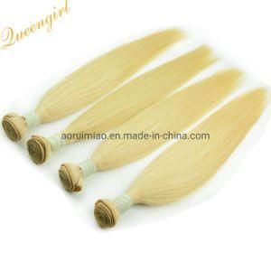 Factory 9A Human Hair Product Weft Weaving Blond European Straight Remy Virgin Hair