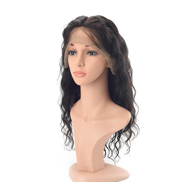 Stock Front Hairpiece Body Wave Black Color Ready for Shipment